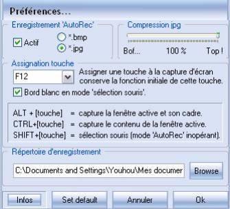 Voici un petit programme trés pratique pour prendr des prises d'écran ('=screen shot').